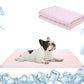 ❄️Letzter Tag 49 % Rabatt🐱🐶Kühlmatte für Hunde & Katzen Waschbar, Sommer Haustier Kühldecke Selbstkühlend